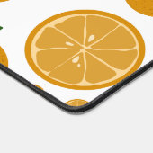 Schattigee Oranje Patroon Desk matten (Hoek)