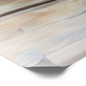 Schattigee Oranje Tabby Kitten Muis Play Art Poste Poster (Hoek)