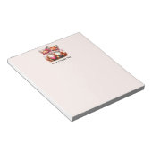 Schattigee Oranje vossen in de liefde Notitieblok (Schuin)