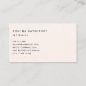 Schattigee Oranje vossen in de liefde Valentijnsda Visitekaartje (Achterkant)