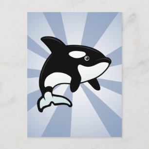 Schattigee orka / orka briefkaart