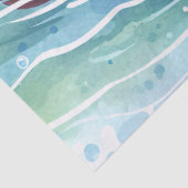 Schattigee Otter Waterverf Decoupage Tissuepapier (Detail)