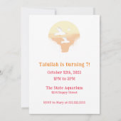 Schattigee Ottered Amazing Birthday - Whimsical Ot Kaart (Achterkant)