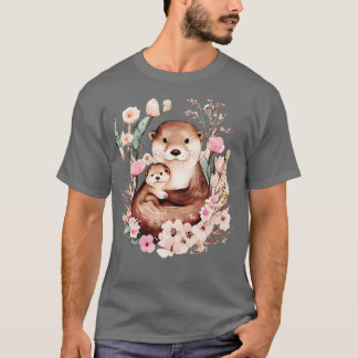 Schattigee otters t-shirt