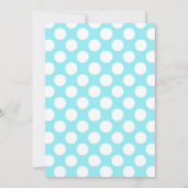 Schattigee ouder & Baby Whale Blue Boy Bingo Kaart (Achterkant)