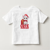 Schattigee overload kerstkitten kinder shirts (Voorkant)