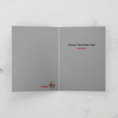 SCHATTIGEE OX VALENTIJNSDAG KAART (Binnen)