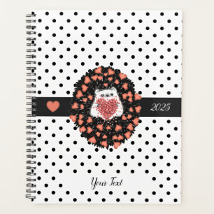 Schattigee paardenbloem egel hart 2025 planner