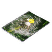 Schattigee paardenbloem notitieboek (Linkerzijde)