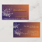 Schattigee Paardenbloemen Professional Visitekaartje (Voorkant / Achterkant)