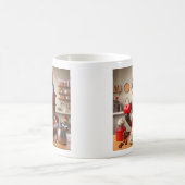 Schattigee paardenkoffie met mok en harten (Center)