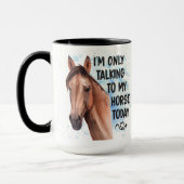 Schattigee Paardenliefhebber Paardensport Gift Wes Mok (Links)