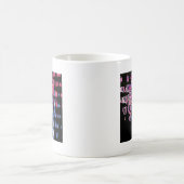  Schattigee Paarse Asgrijs en Zwarte Waterverven Koffiemok (Center)