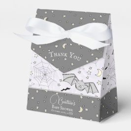 Schattigee Paarse Baby Bats Halloween & Herfst Bedankdoosjes
