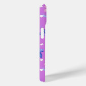 Schattigee Paarse bloem Case-Mate iPhone Case (Achterkant / Rechts)