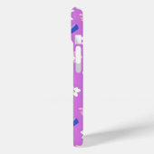 Schattigee Paarse bloem Case-Mate iPhone Case (Achterkant / Links)