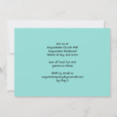 Schattigee Paarse Kikker Kleuterschool Graduation  Kaart (Achterkant)