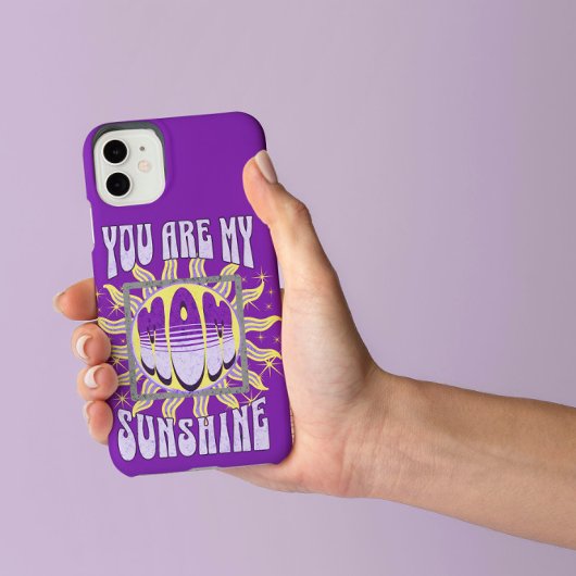 Schattigee Paarse mama...Je bent mijn Sunshine Case-Mate iPhone Case