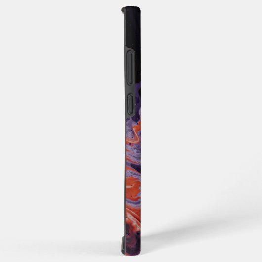 Schattigee Paarse Patroon Samsung Hoesje Compatibe Samsung Galaxy Hoesje (Rechterkant)