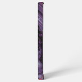 Schattigee Paarse Patroon Samsung Hoesje Compatibe Samsung Galaxy Hoesje (Linkerkant)