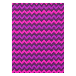 Schattigee Paarse roze Chevrons kleine tafelkleed