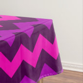 Schattigee Paarse roze Chevrons Medium Tafelkleed (Voorbeeld)
