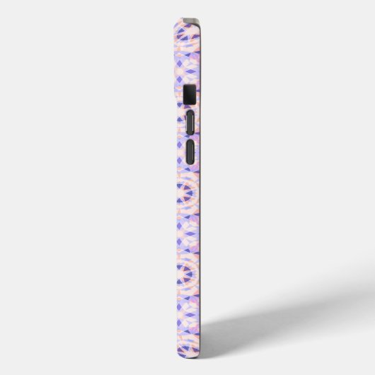 Schattigee Paarse  Roze Pastel Magic Star Girl's Case-Mate iPhone Case (Achterkant / Links)