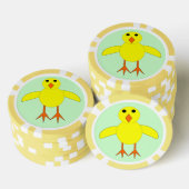 Schattigee Paaschick Golf Poker Chips (Opstapeling)