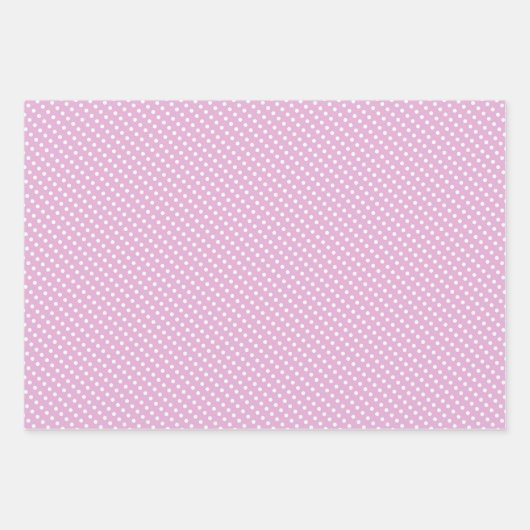 Schattigee paaseieren, paaskuikens en roze polkado inpakpapier vel (Voorkant 2)