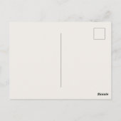 Schattigee paaseitenjacht briefkaart (Achterkant)