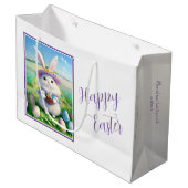 Schattigee paashaas 01 groot cadeauzakje (Voorkant Gekanteld)