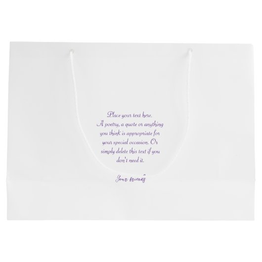 Schattigee paashaas 01 groot cadeauzakje (Achterkant)