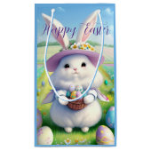 Schattigee paashaas 01 klein cadeauzakje (Achterkant)