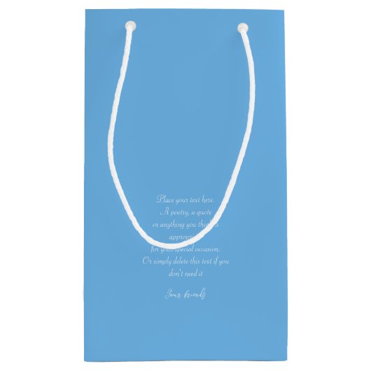 Schattigee paashaas 01 klein cadeauzakje (Achterkant)