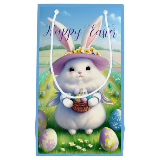 Schattigee paashaas 01 klein cadeauzakje (Voorkant)