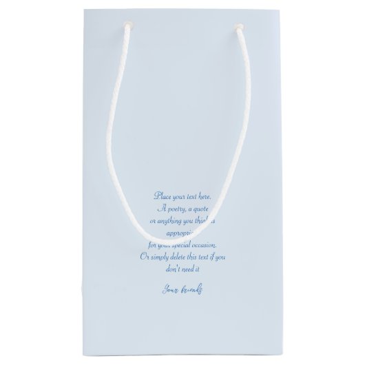 Schattigee paashaas 01 klein cadeauzakje (Achterkant)