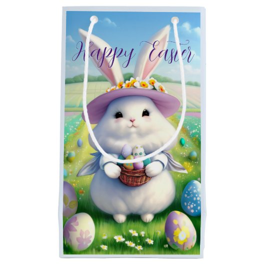 Schattigee paashaas 01 klein cadeauzakje (Voorkant)