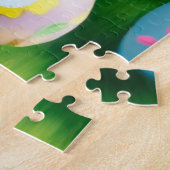 Schattigee paashaas 01 legpuzzel (Zijkant)