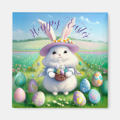 Schattigee paashaas 01 magneet (Voorkant)