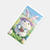 Schattigee paashaas 01 servet (Hoek)