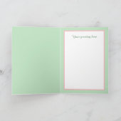 Schattigee paashaas bericht toevoegen kaart (Binnen)