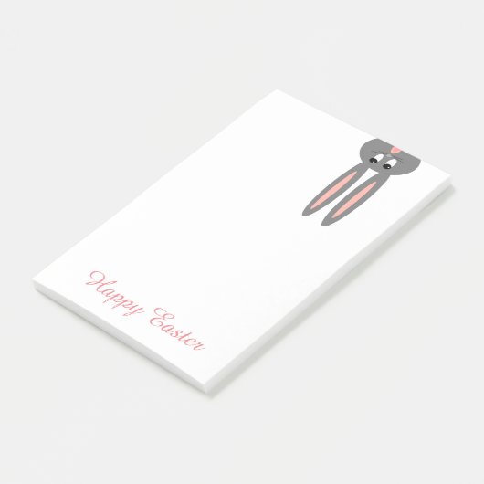 Schattigee paashaas kies je kleur Post-it notities Post-it® Notes (Schuin)