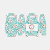 Schattigee paashaas krans Feestfeestdoos Bedankdoosjes (Uitgevouwen)