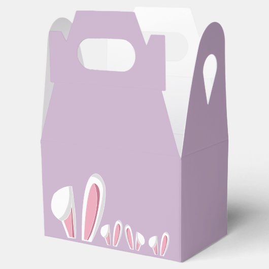 Schattigee paashaas oren bedankdoosjes (Geopend)