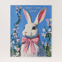 Schattigee paashaas puzzel