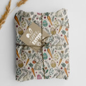 Schattigee Paashaas Scandi Pattern Tissuepapier