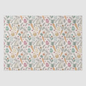 Schattigee Paashaas Scandi Pattern Tissuepapier (Voorkant)