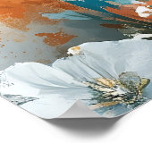 Schattigee Paashaas Schilderen Eieren: Springtime  Poster (Hoek)