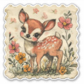 Schattigee Paashaas Sticker (Voorkant)