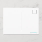 Schattigee paashaas trein feestdagenkaart (Achterkant)